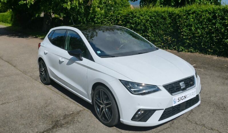 
SEAT Ibiza finition FR V 1.0 TSI 116 ch boîte automatique full									